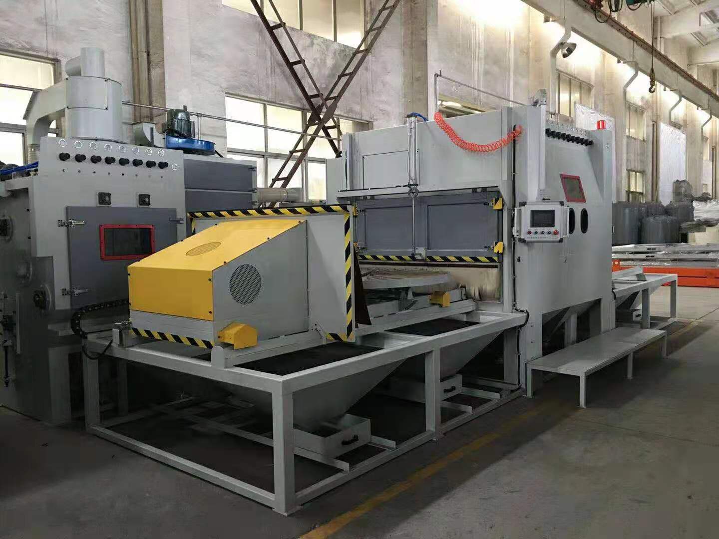 轮胎模具自动转盘喷砂机 轮胎模具自动转盘喷砂机